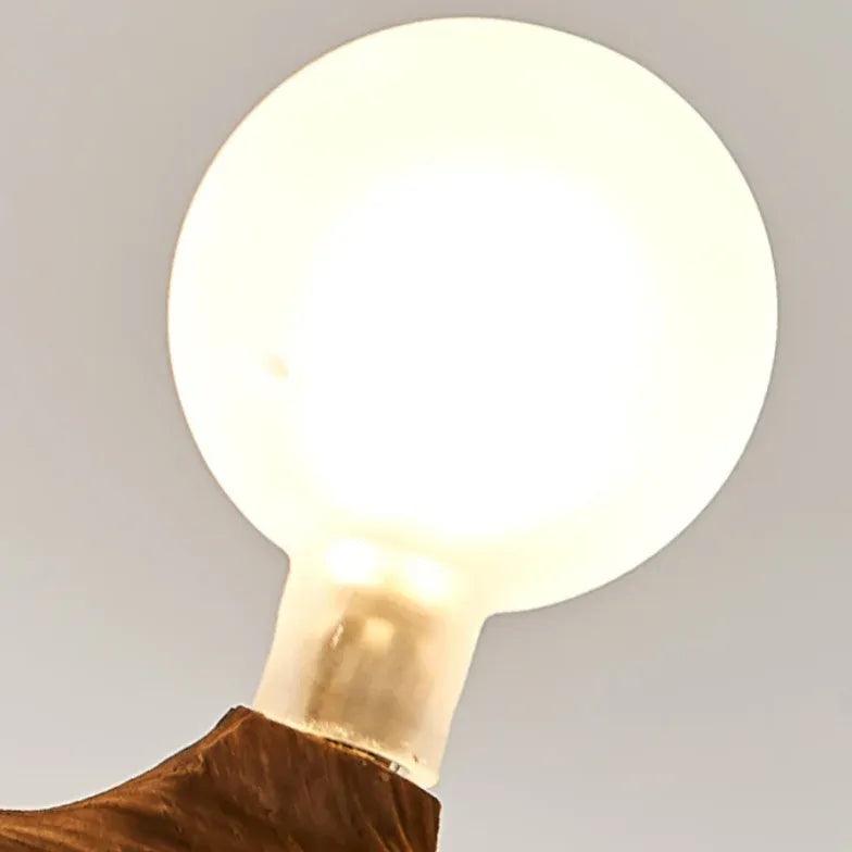 White Ball on Tree Trunk LED Chandelier - Clowas