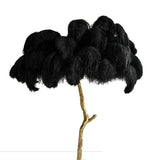 White Feather Tree Design Table Lamp - Clowas