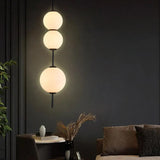 Minimalist Multiple Glass Ball Pendant Light for Bedside
