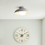 Wabi Sabi Corridor White Dome Ceiling Light