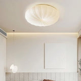Cream LED Circle Ceiling Light for Bedroom