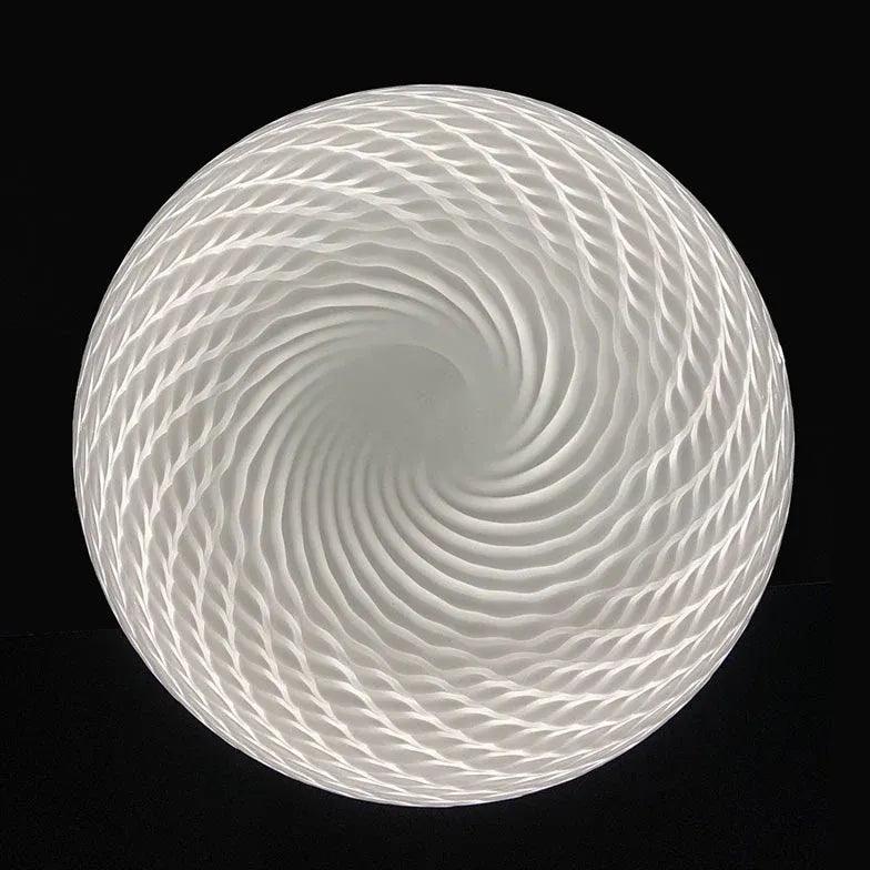 White Spherical Glass Bedroom Ceiling Chandelier - Clowas