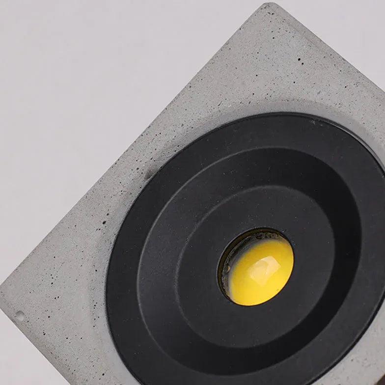 White Square Outdoor Up and Down Lights - Clowas