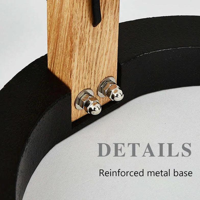 Wooden Curved Fabric Bedroom Floor Lamp - Clowas