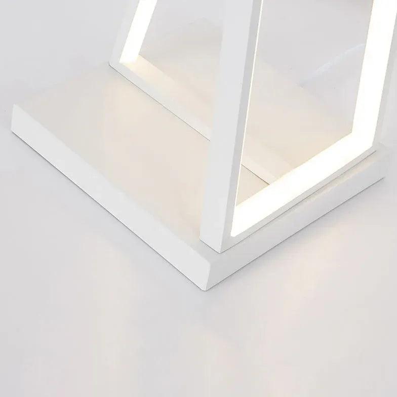 X-Shaped White Plug Tripod Floor Lamp - Clowas