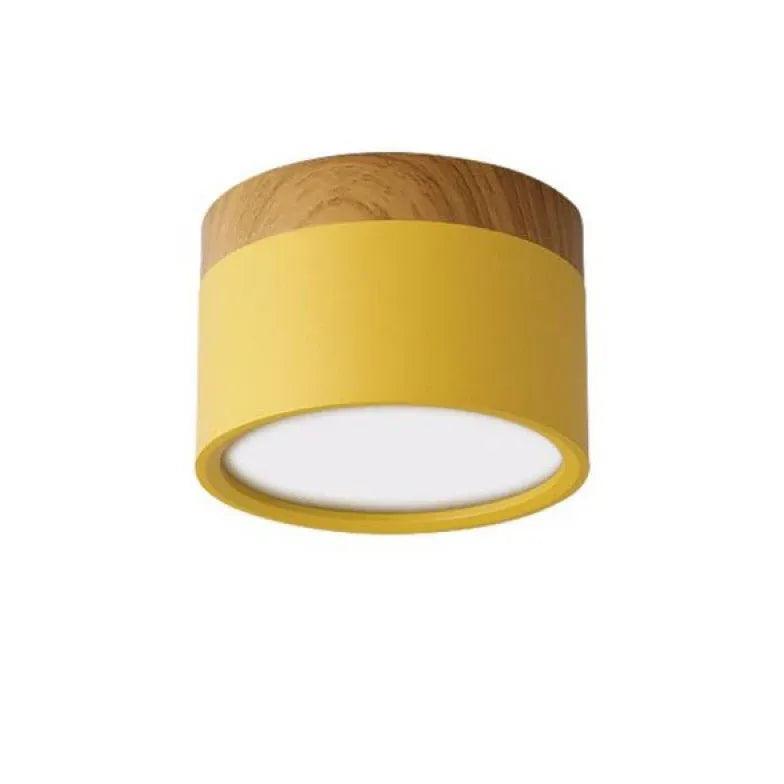 Yellow Downlight LED Modern Flush Ceiling Lights - Clowas