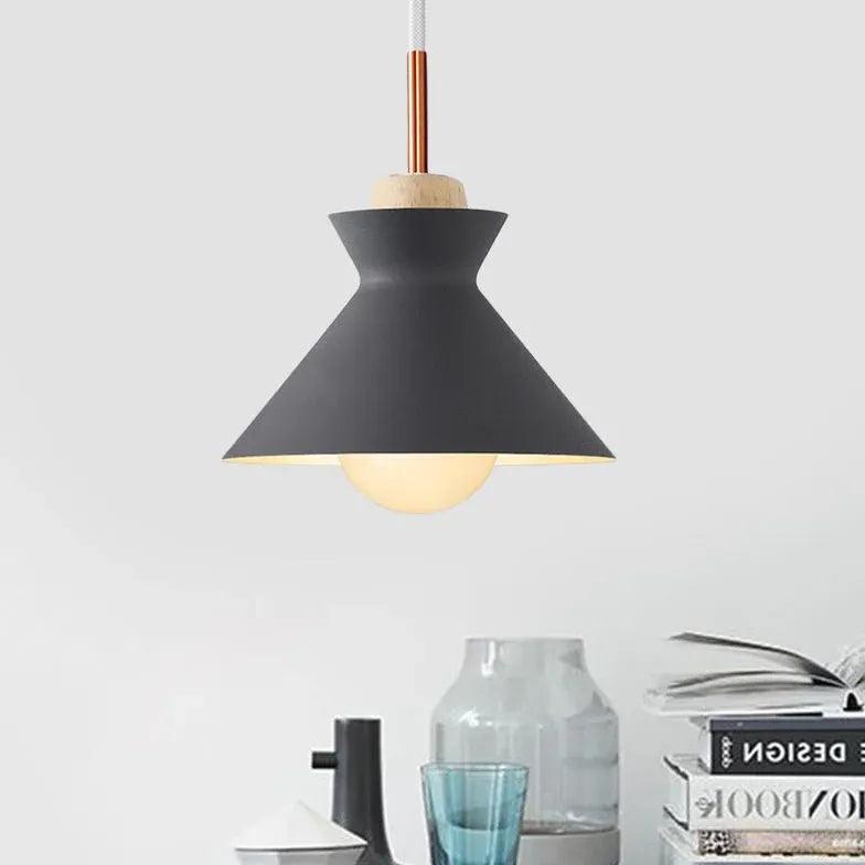 Yellow Trumpet Modern Pendant Light - Clowas