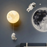 Children's Moon Wall Light for Bedside, Anti Glare