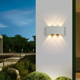 Modern Outdoor Up Down Wall Light IP65 Metal for Exterior Wall