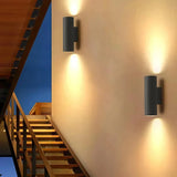 Outdoor Concrete Up & Down Wall Light Waterproof for Exterior Wall